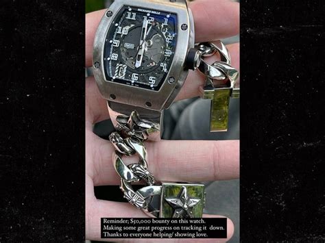 FaZe Banks' $200K Richard Mille Watch Allegedly Stolen at.